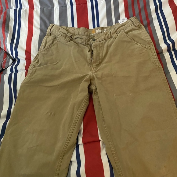 Carhartt Cargo Pants 34x32 Relaxed Fit - Picture 2 of 5
